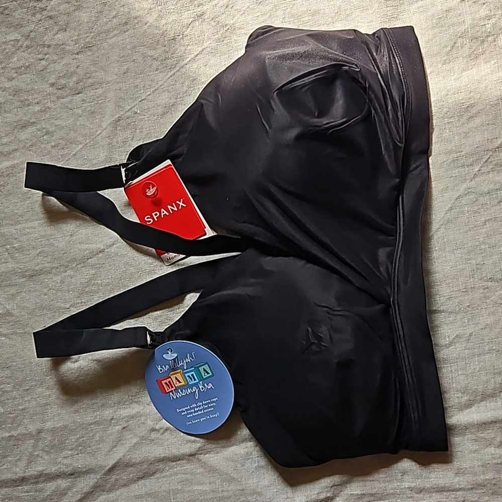 Spanx black nursing bra brallelujah size Xlarge - Picture 4 of 13